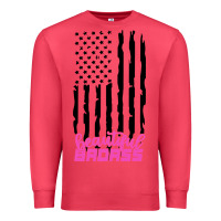 Cardinal beautiful badass american Premium Sweatshirt - artisFamous