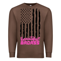Chestnut beautiful badass american Premium Sweatshirt - artisFamous