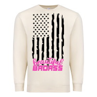 Sandshell beautiful badass american Premium Sweatshirt - artisFamous