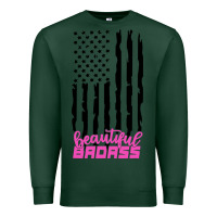 Sports Green beautiful badass american Premium Sweatshirt - artisFamous
