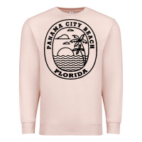Pale Pink panama city beach florida Premium Sweatshirt - artisFamous