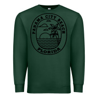 Sports Green panama city beach florida Premium Sweatshirt - artisFamous