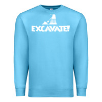 Ocean Blue excavate funny Premium Sweatshirt - artisFamous