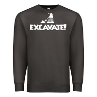 Smoke excavate funny Premium Sweatshirt - artisFamous