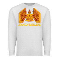 Oatmeal Heather shiva hinduism modular synthesizer synth Premium Sweatshirt - artisFamous