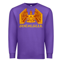 Purple shiva hinduism modular synthesizer synth Premium Sweatshirt - artisFamous