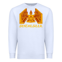 White shiva hinduism modular synthesizer synth Premium Sweatshirt - artisFamous