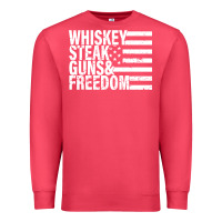Cardinal whiskey steak guns freedom Premium Sweatshirt - artisFamous