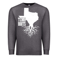 Charcoal Heather texas roots vintage usa Premium Sweatshirt - artisFamous