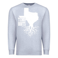 Heather Grey texas roots vintage usa Premium Sweatshirt - artisFamous