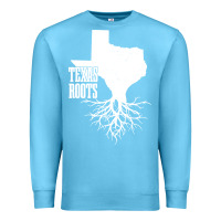 Ocean Blue texas roots vintage usa Premium Sweatshirt - artisFamous