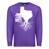 Purple texas roots vintage usa Premium Sweatshirt - artisFamous