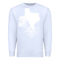 White texas roots vintage usa Premium Sweatshirt - artisFamous