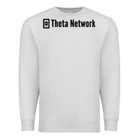 Dove Grey theta network Premium Sweatshirt - artisFamous