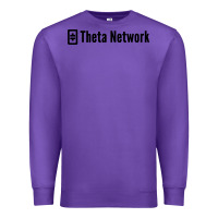 Purple theta network Premium Sweatshirt - artisFamous