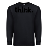 Black think chess Premium Sweatshirt - artisFamous