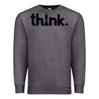 Charcoal Heather think chess Premium Sweatshirt - artisFamous