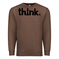 Chestnut think chess Premium Sweatshirt - artisFamous