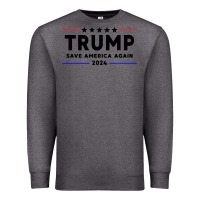 Charcoal Heather trump 2024 Premium Sweatshirt - artisFamous