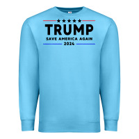 Ocean Blue trump 2024 Premium Sweatshirt - artisFamous