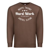 Chestnut hard work beats talent Premium Sweatshirt - artisFamous