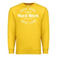Lemon hard work beats talent Premium Sweatshirt - artisFamous
