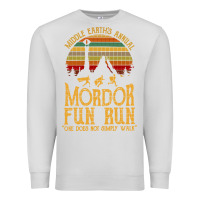 Dove Grey middle earth's annual mordor fun run Premium Sweatshirt - artisFamous