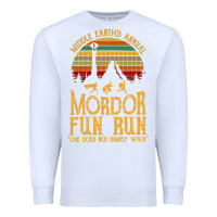 White middle earth's annual mordor fun run Premium Sweatshirt - artisFamous