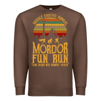 Chestnut middle earth's annual mordor fun run Premium Sweatshirt - artisFamous