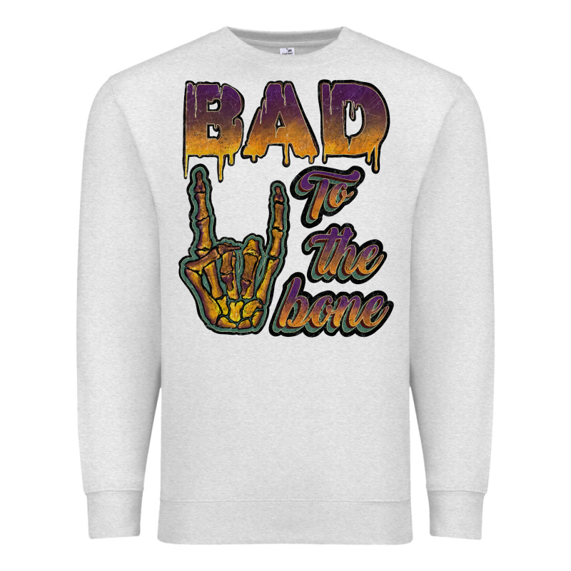 Bad To The Bone Premium Sweatshirt by JahusDesignShop | Teevron