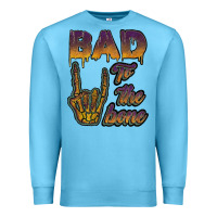 Ocean Blue bad to the bone Premium Sweatshirt - JahusDesignShop