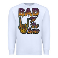 White bad to the bone Premium Sweatshirt - JahusDesignShop