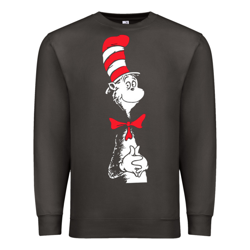 Dr Seuss The Cat In The Hat Premium Sweatshirt by artisFamous | Teevron