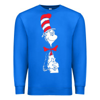 True Royal dr seuss the cat in the hat Premium Sweatshirt - artisFamous