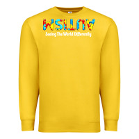 Lemon autism seeing the world differently Premium Sweatshirt - artisFamous