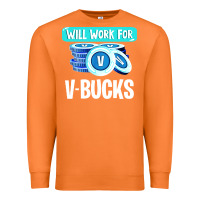 Carrot will work for v bucks youth gamer Premium Sweatshirt - artisFamous