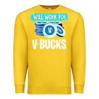 Lemon will work for v bucks youth gamer Premium Sweatshirt - artisFamous