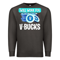 Smoke will work for v bucks youth gamer Premium Sweatshirt - artisFamous