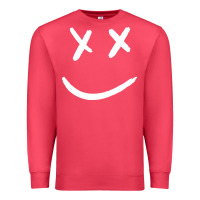 Cardinal x eyed smiley face x eyes smiling Premium Sweatshirt - artisFamous