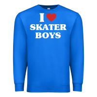 True Royal i love skater boys Premium Sweatshirt - artisFamous