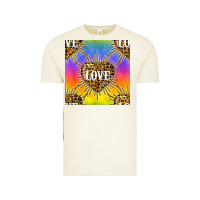 Vintage Arctic Pride lgbtq leopard love heart seamless pattern Vintage Tee - BundleAndBundleShop