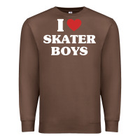 Chestnut i love skater boys Premium Sweatshirt - artisFamous