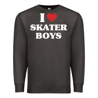 Smoke i love skater boys Premium Sweatshirt - artisFamous