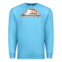Ocean Blue the screamin eagle Premium Sweatshirt - artisFamous