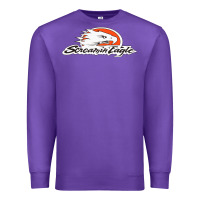 Purple the screamin eagle Premium Sweatshirt - artisFamous