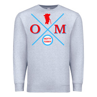 Heather Grey hotty toddy rebel for life mississippi Premium Sweatshirt - artisFamous