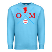 Ocean Blue hotty toddy rebel for life mississippi Premium Sweatshirt - artisFamous