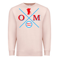 Pale Pink hotty toddy rebel for life mississippi Premium Sweatshirt - artisFamous