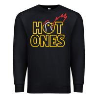 Black hot ones Premium Sweatshirt - artisFamous