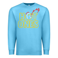 Ocean Blue hot ones Premium Sweatshirt - artisFamous
